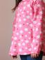 Preview: Baumwolljersey Happy be Pink Wolken by Herzberührt